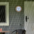NeXtime NE-4301BR Buitenwandklok 22CM Metaal Bruin Poppy_