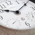 NeXtime NE-4304GA Buitenweerstationklok 40cm Metaal Gegalvaniseerd Tulip_