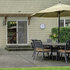 NeXtime NE-4304GA Buitenweerstationklok 40cm Metaal Gegalvaniseerd Tulip_