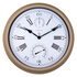 NeXtime NE-4305BR Buitenweerstationklok 40,5 cm Metaal Bruine Hyacint_