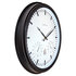 NeXtime NE-4306ZW Buitenweerstationklok Ø50 8 Cm Kunststof Zwart Zonnebloem_