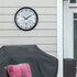 NeXtime NE-4306ZW Buitenweerstationklok Ø50 8 Cm Kunststof Zwart Zonnebloem_