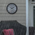 NeXtime NE-4306ZW Buitenweerstationklok Ø50 8 Cm Kunststof Zwart Zonnebloem_