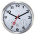 NeXtime NE-4307AR Buitenweerstationklok 35CM Aluminium-Wit Clematis_