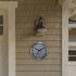 NeXtime NE-4307ST Buitenweerstationklok 35CM Aluminium-Wit Clematis_