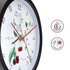NeXtime NE-4314 Buitenklok Prunus 30.5 cm Zwart/Wit_