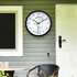 NeXtime NE-4315 Buitenklok Anethium 30.5 cm Zwart/Wit_