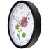 NeXtime NE-4317 Buitenklok Knautia 30.5 cm Zwart/Wit_