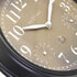 NeXtime NE-4318BR Buitenklok Jasmine + Thermo- en Hydrometer 23.5 cm Zwart/Koper_