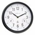 NeXtime NE-4318WI Buitenklok Jasmine + Thermo- en Hydrometer 23.5 cm Zwart/Wit_