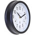 NeXtime NE-4318WI Buitenklok Jasmine + Thermo- en Hydrometer 23.5 cm Zwart/Wit_
