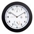 NeXtime NE-4319 Buitenklok Daisy + Thermo- en Hydrometer 25.5 cm Zwart/Wit_