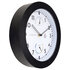 NeXtime NE-4319 Buitenklok Daisy + Thermo- en Hydrometer 25.5 cm Zwart/Wit_