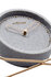 NeXtime NE-5204GS Tafelklok 17.5x15.5x5 Cm, Polyresin, Grijs_