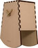 NeXtime NE-5207RZ Tafelklok Rocky 19.5x18x8.8 Cm Hout Zalm_