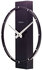 NeXtime NE-5226ZW Tafelklok Carl Table 34x27cm Hout Zwart_