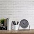 NeXtime NE-5240GS Wekker Berlin 14x13 cm Grijs/Metaal_