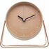 NeXtime NE-5240RZ Wekker Berlin 14x13 cm Champagne/Metaal_