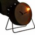 NeXtime NE-5240RZ Wekker Berlin 14x13 cm Champagne/Metaal_