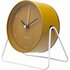NeXtime NE-5240YL Wekker Berlin 14x13 cm Geel/Wit/Metaal_