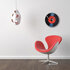 NeXtime NE-8141 Wandklok Dia. 43 Cm, Glas, 'Vinyl Tap'_
