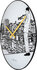 NeXtime NE-8191 Wandklok Trumpet City Ø 40 Cm_