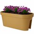 Pro Garden Balkonbak 60x28x25 cm Okergeel_
