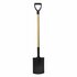 Pro Garden Schep met Houten Steel 115 cm Zwart/Hout_