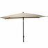 Parasol 125x200 cm Beige_