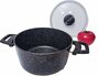 Excellent Houseware Braadpan met Glazen Deksel 2.7L_