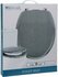 Bathroom Solutions Toiletbril 45x37.5 cm Zilver/MDF_