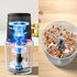 Tefal MQ740H Hakmachine Zwart/Transparant_