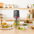 Tefal MQ740H Hakmachine Zwart/Transparant_