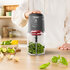 Tefal MQ740H Hakmachine Zwart/Transparant_