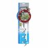 ProPlus Aanlegspiraal met Kabel 450 cm Chroom/Rood_
