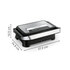 Tefal GC270D Inicio Compact Contactgrill Zwart/RVS_