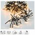 Cluster LED-Verlichting 3000 LED's 2200 cm Warm Wit Zwart_